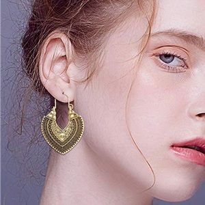 Bohemian Gypsy Gold Earrings